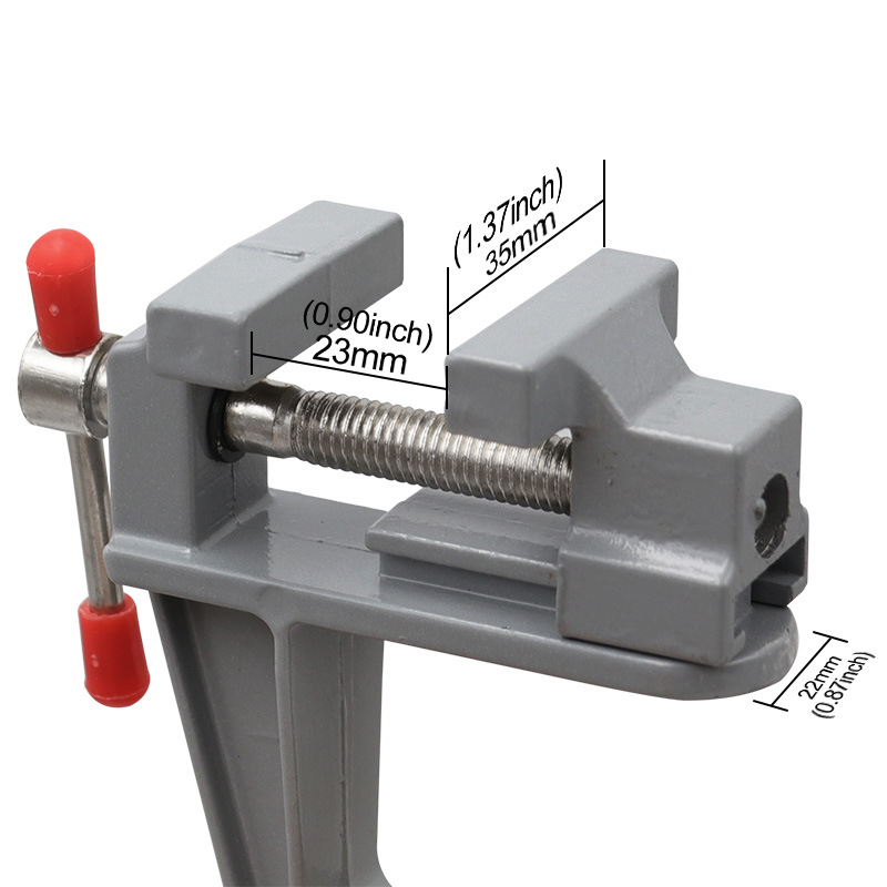 Penjepit Meja Aluminium Mini y - Diy Electronics Bench ulasan dan harga