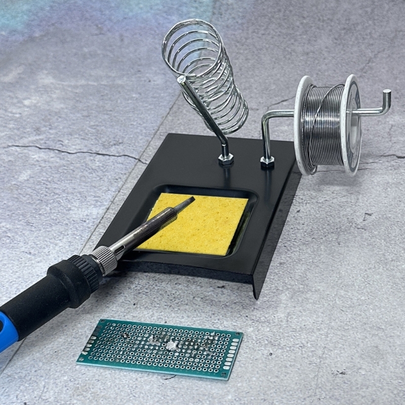Penyangga Besi Solder Logam Po - Diy Electronics Bench ulasan dan harga