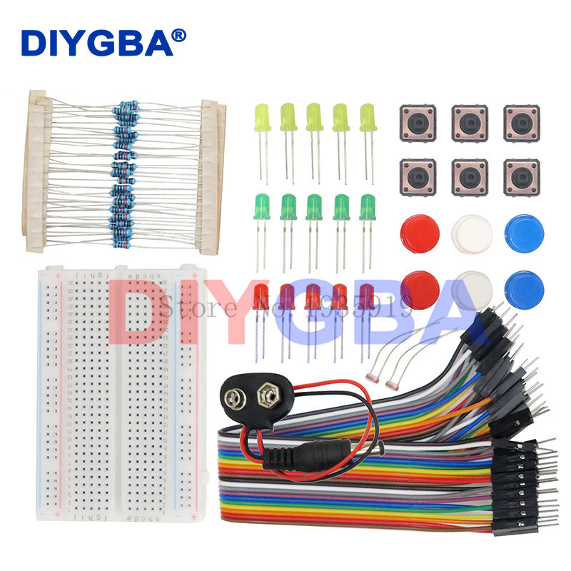 Kit Starter 13 in 1 baru, Kit  - Diy Electronics Breadboard ulasan dan harga
