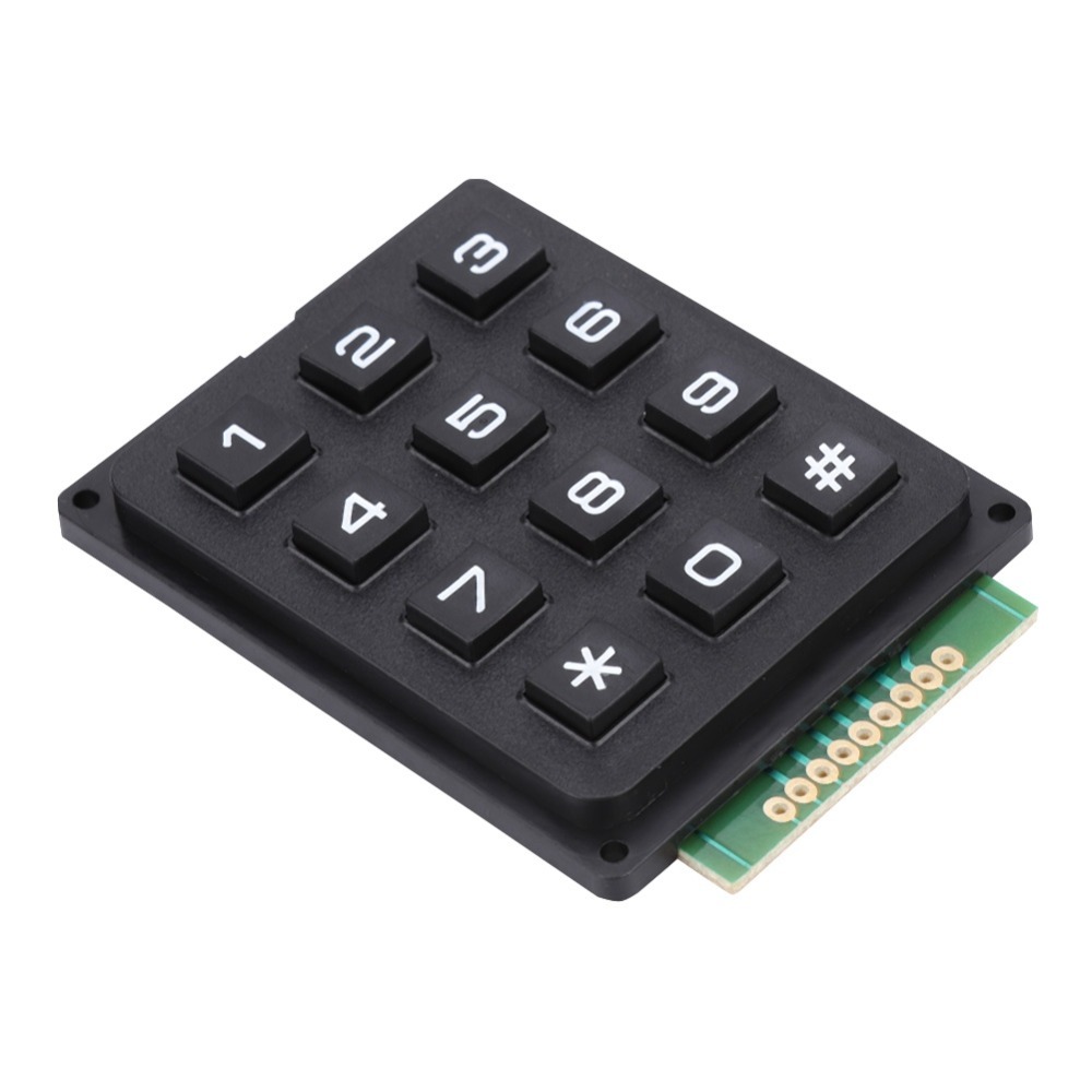 Modul Keyboard 12 Tombol Prakt - Diy Electronics Uk ulasan dan harga