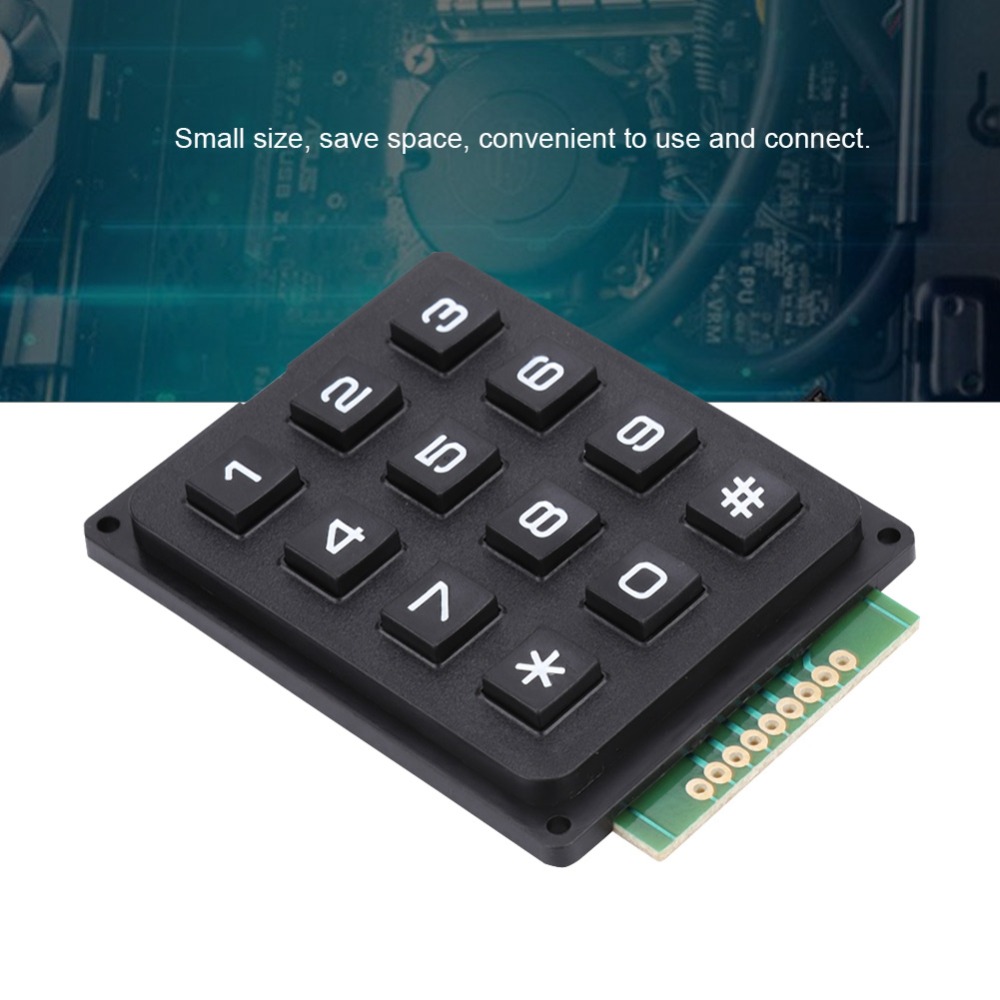 Modul Keyboard 12 Tombol Prakt - Diy Electronics Uk ulasan dan harga