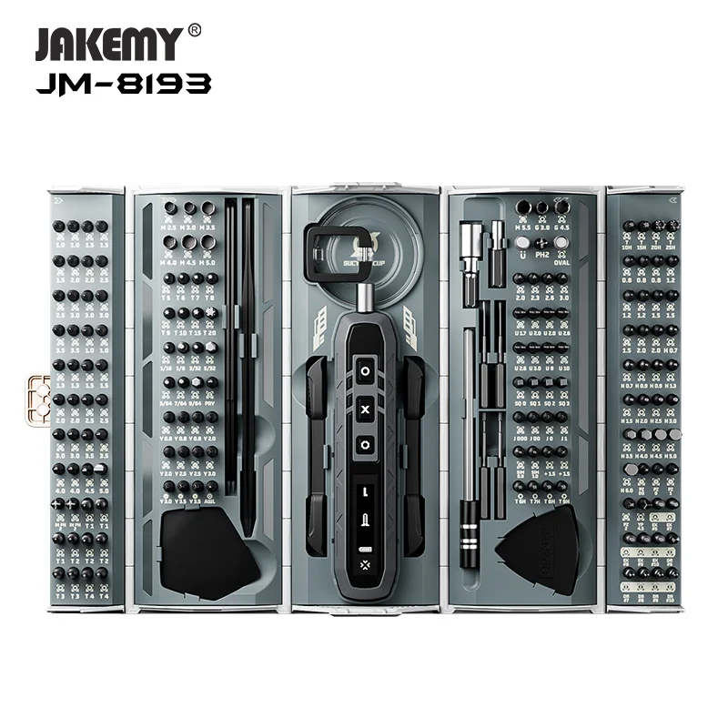 Jakily JM-8193 180-in-1 elektr - Diy Box Electronics Mall ulasan dan harga