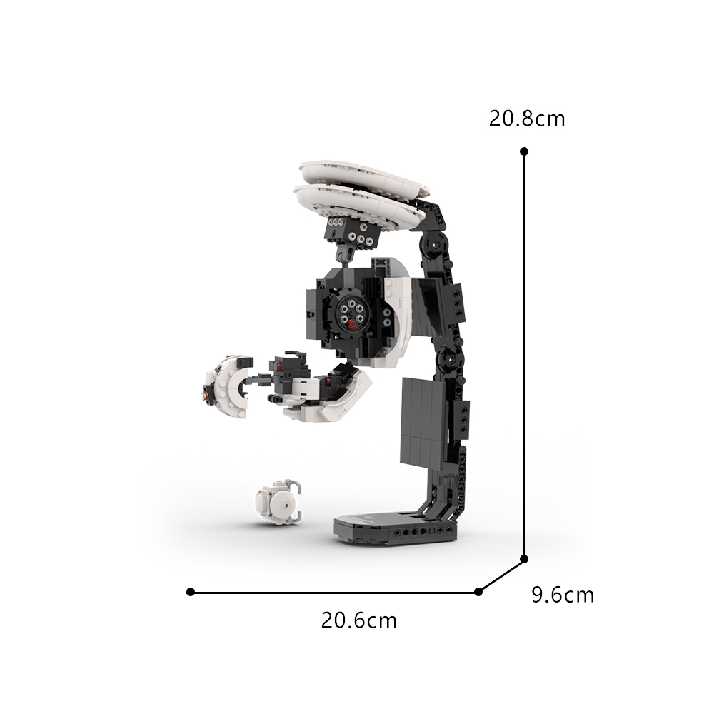Set Bangunan Robot AI MOC GLaD - Diy Lego Electronics ulasan dan harga