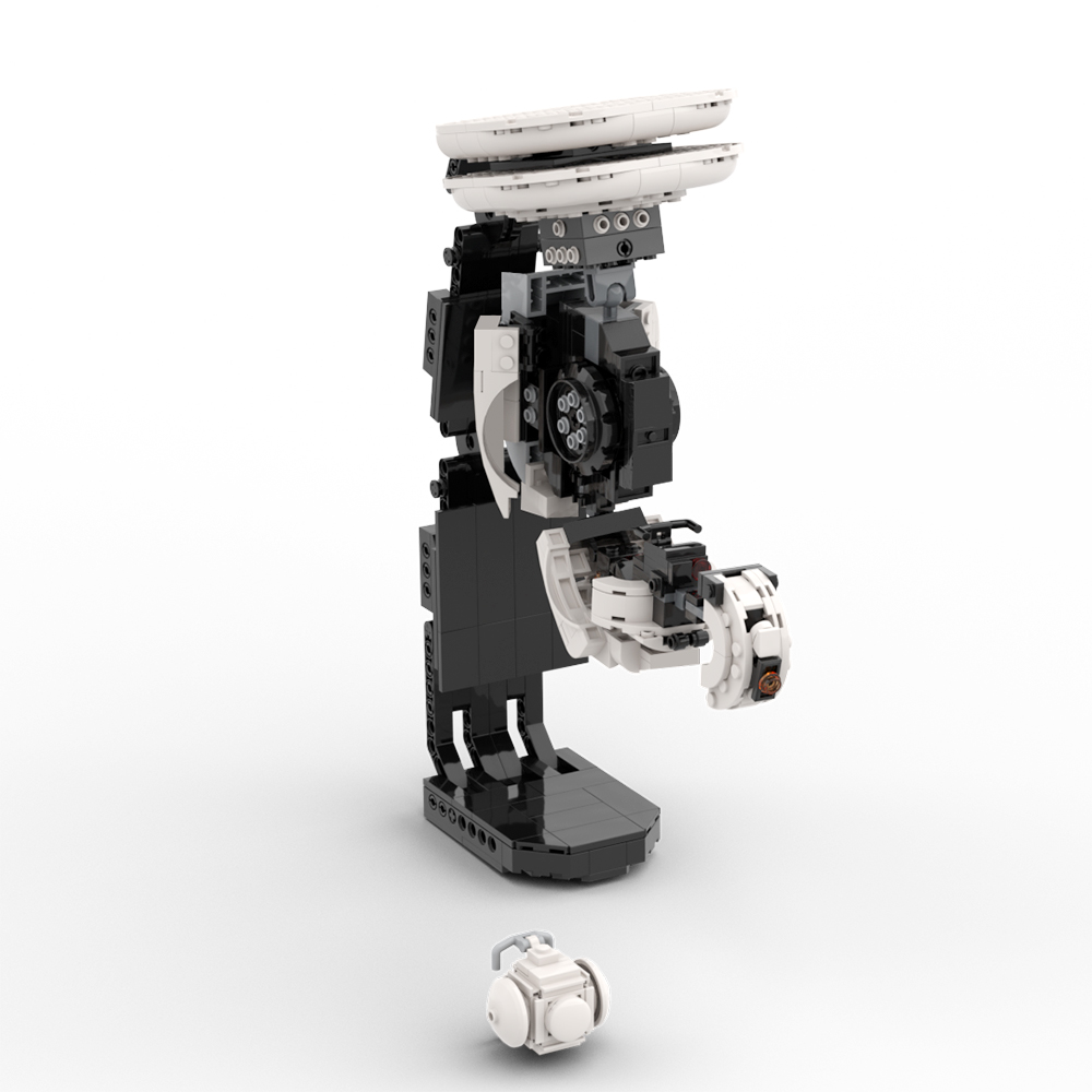 Set Bangunan Robot AI MOC GLaD - Diy Lego Electronics ulasan dan harga