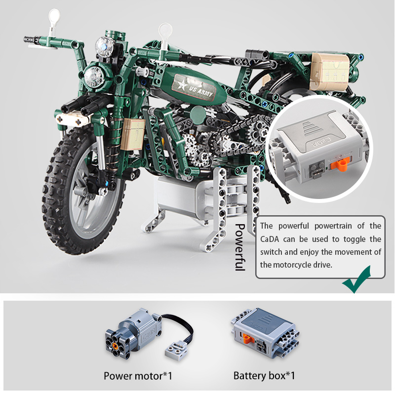 Cada 550 Buah Seri Kota Elektr - Diy Motorcycle Electronics ulasan dan harga
