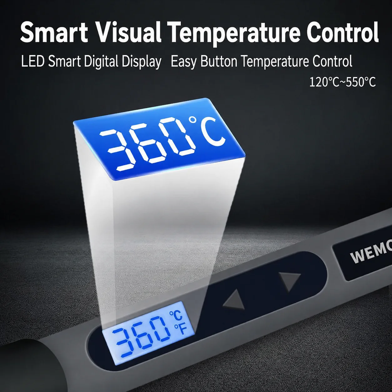 Solder Digital LCD 90W dengan  - Diy Electronics Uk ulasan dan harga