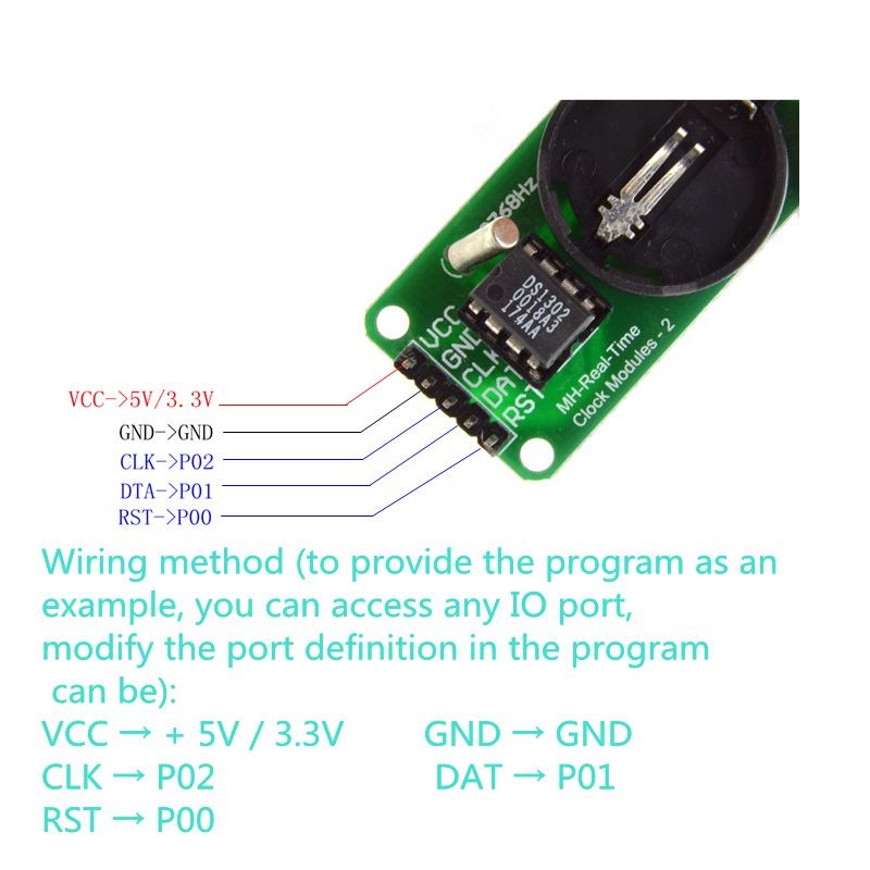 AEAK elektronik pintar DS1302, - Diy Electronics For Sale ulasan dan harga