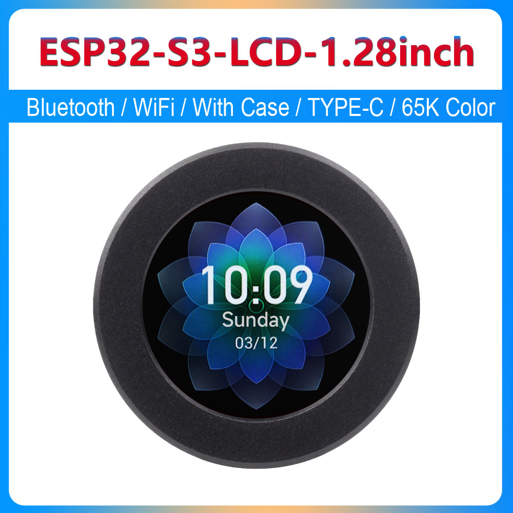 ESP32-S3 1.28 inci putaran lay - Esp32 Wifi Bluetooth ulasan dan harga