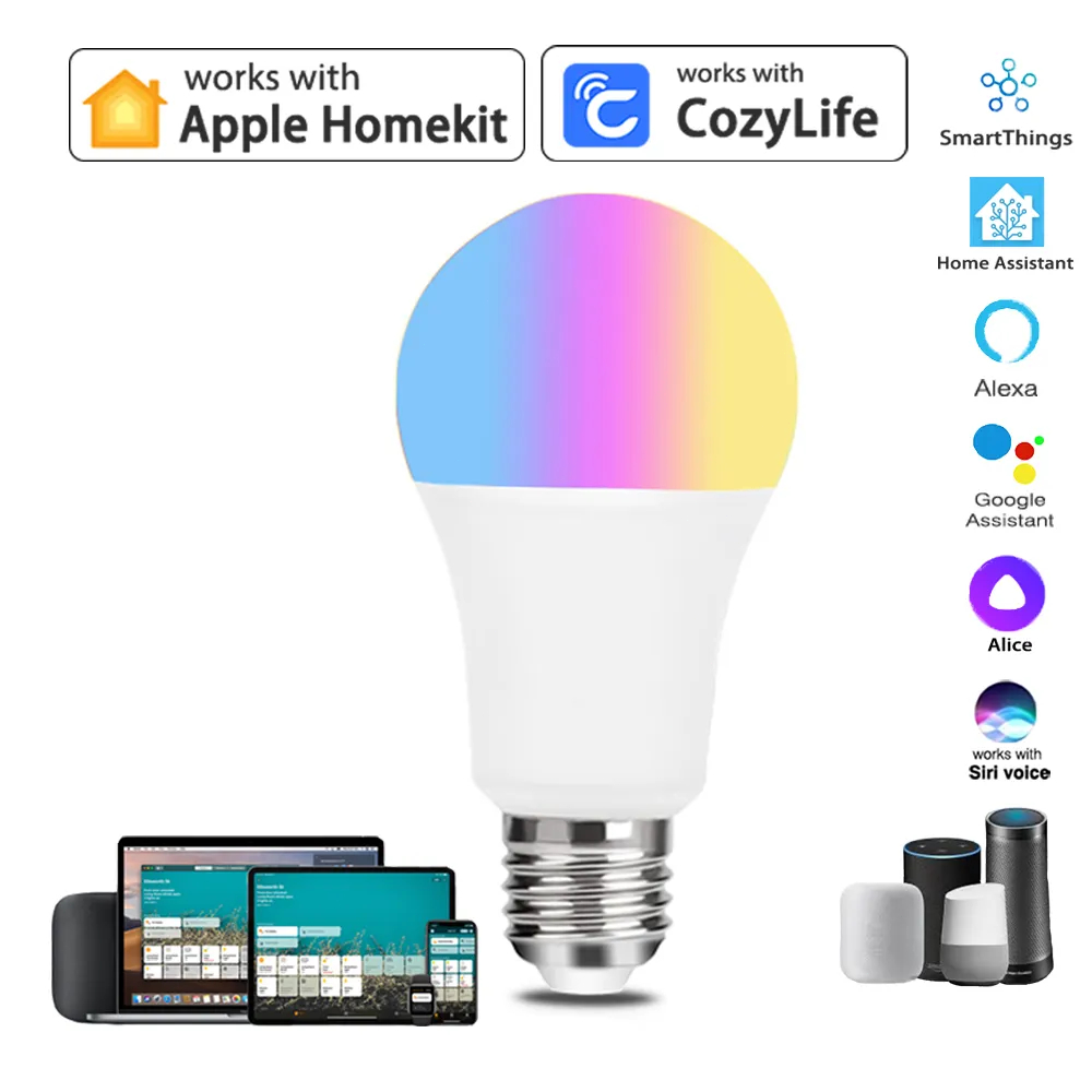 Lampu rumah WiFi 9W, lampu cah - Diy Home Electronics ulasan dan harga
