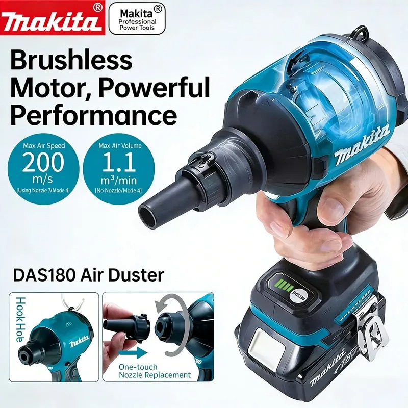 Makita DAS180 18V Pistol Peniu - Diy Electronics Workshop ulasan dan harga