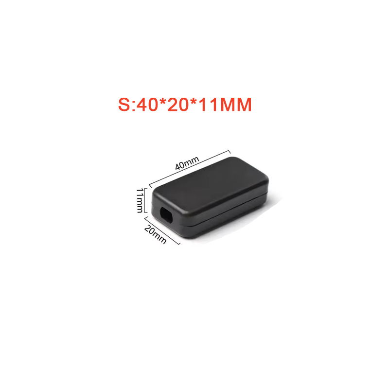 2 Buah Kotak Hitam Plastik Tah - Diy Box Electronics Mall ulasan dan harga