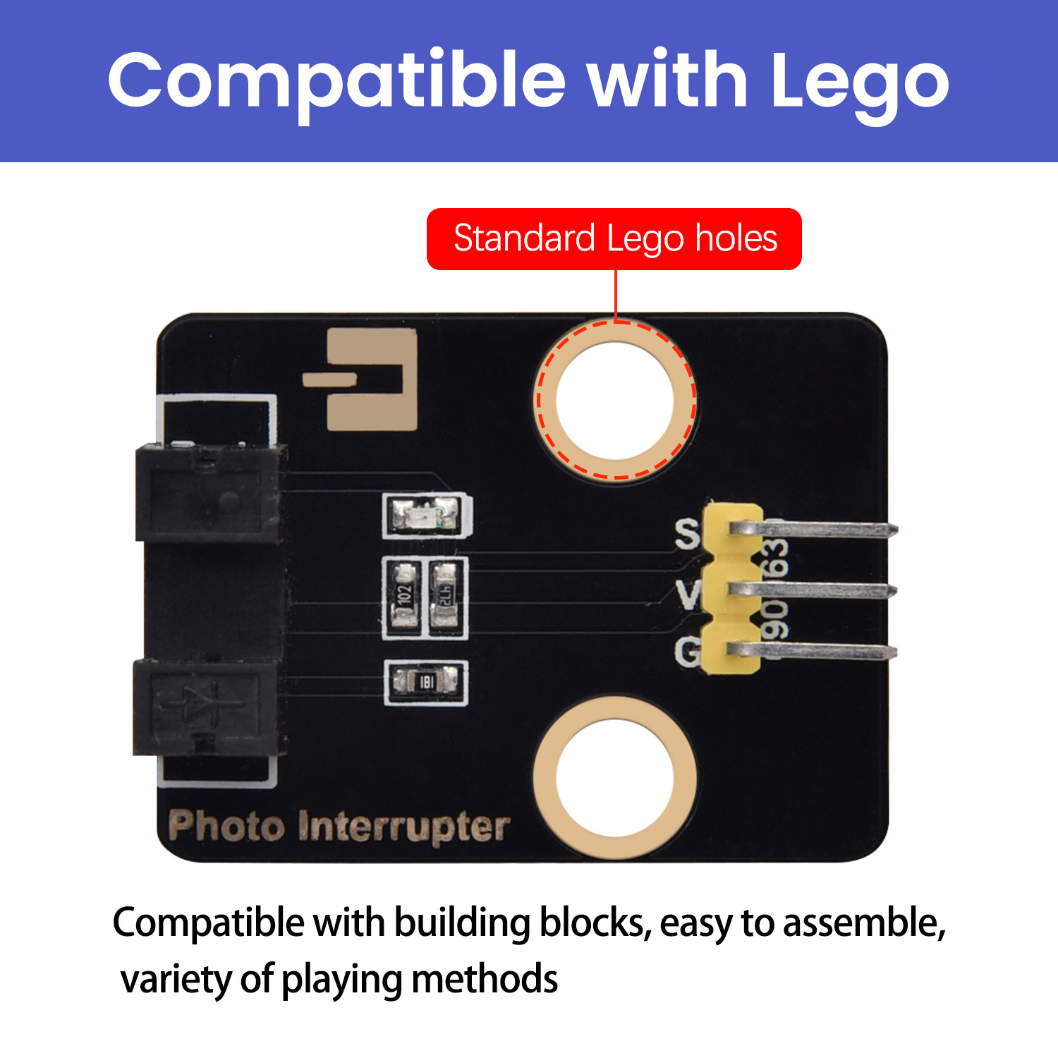 Sensor Penghenti Foto Blok Ban - Diy Lego Electronics ulasan dan harga