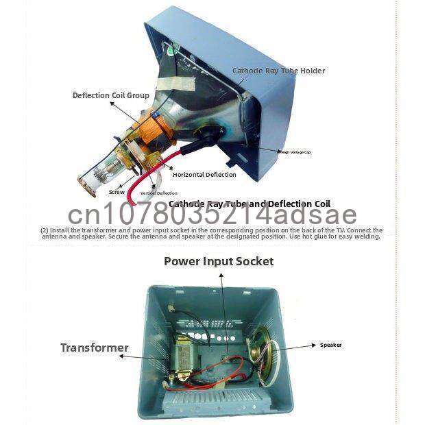 Kit/Paket Mainboard TV Hitam P - Diy Electronics Soldering Kit ulasan dan harga