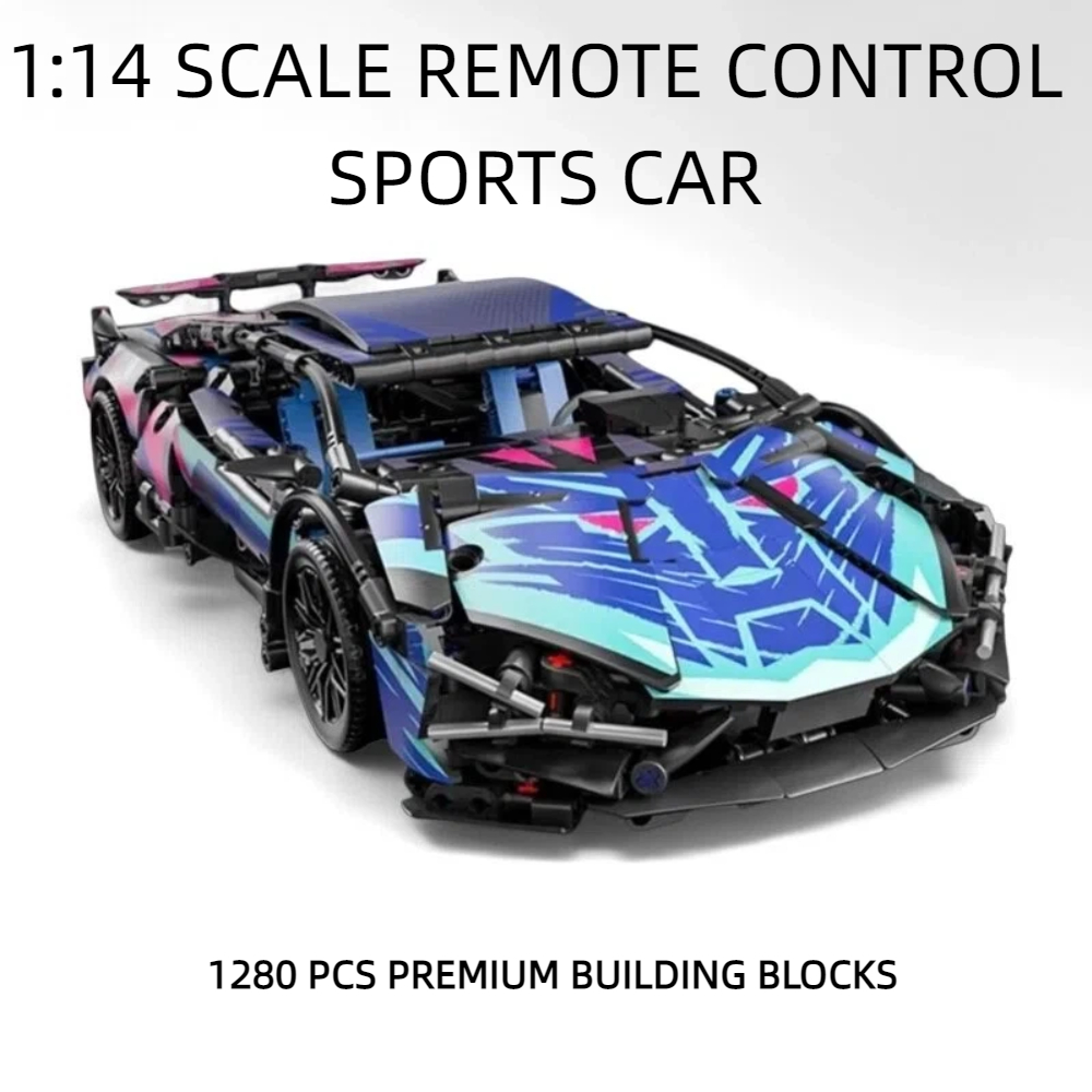 1:14 RC MOC Blok Bangunan Mobi - Diy Lego Electronics ulasan dan harga