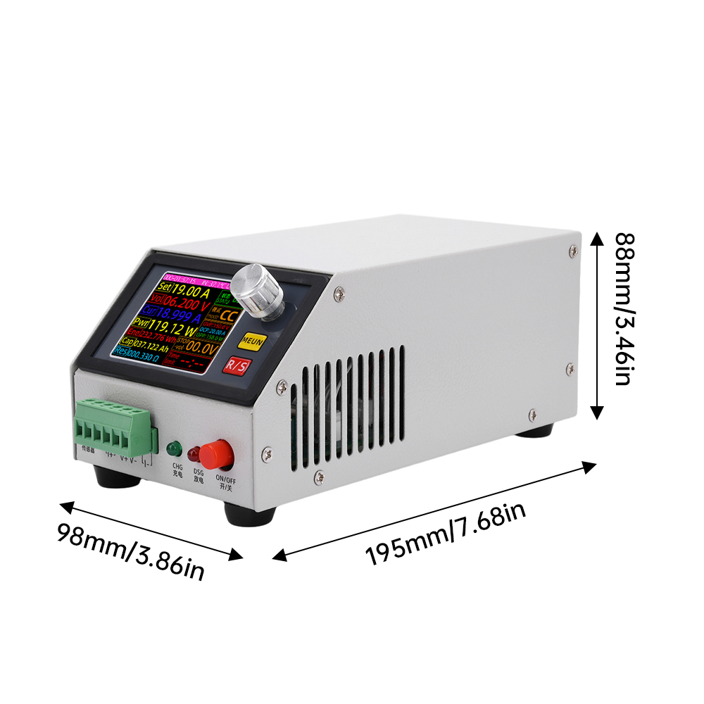 MDL150 DC 12V Layar Warna 2,4  - Diy Electronic Load ulasan dan harga