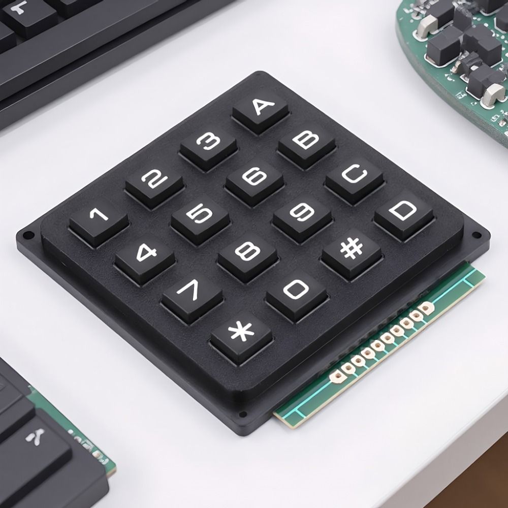 Keypad Numerik 4x4 Praktis 16  - Diy Electronics Uk ulasan dan harga