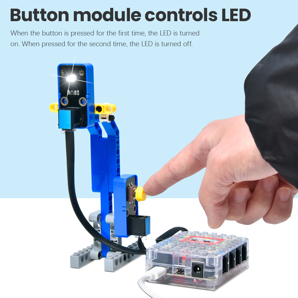 3/5 Buah Kidsbits STEM Blok Ba - Diy Lego Electronics ulasan dan harga