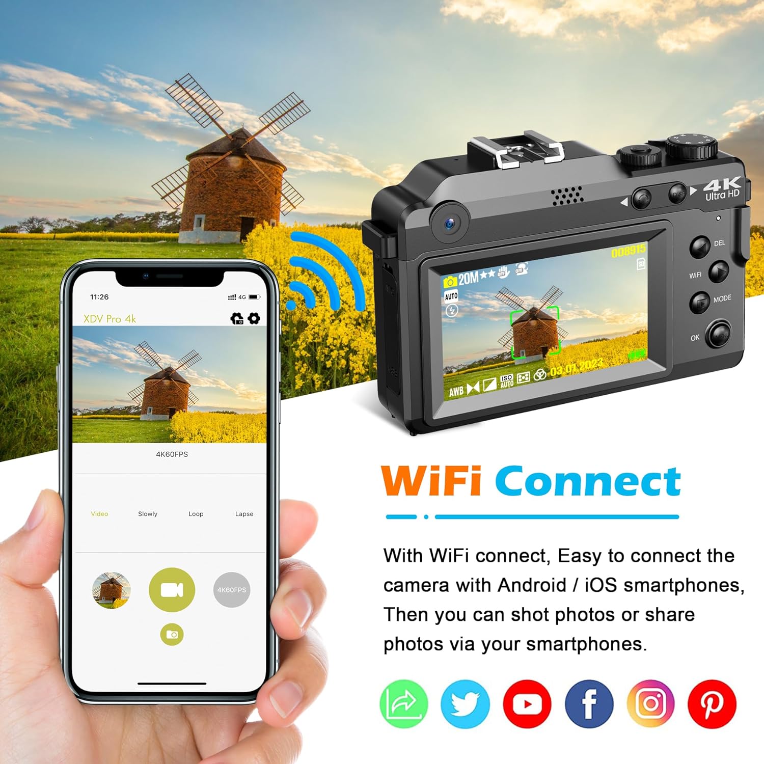 Kamera Digital 56MP untuk Foto - Diy Electronics Videos ulasan dan harga