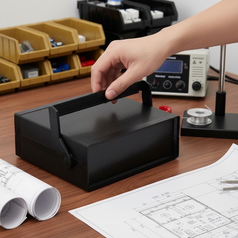 Kotak Proyek Tahan Air Hitam 2 - Diy Electronics Workshop ulasan dan harga
