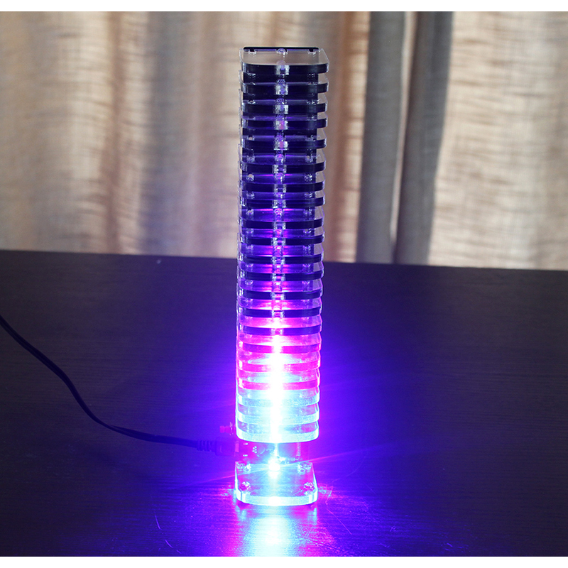 Kubus Cahaya 21-Segmen LED Kit - Diy Electronics Market ulasan dan harga