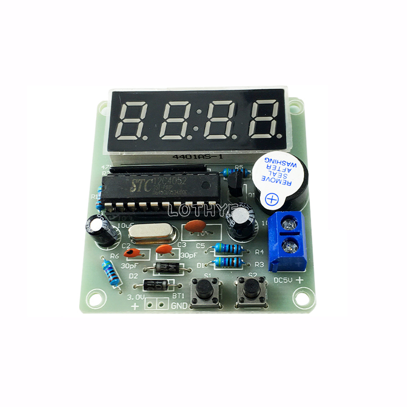 Kit Elektronik DIY LED 4 Jam T - Diy Electronics Youtube ulasan dan harga