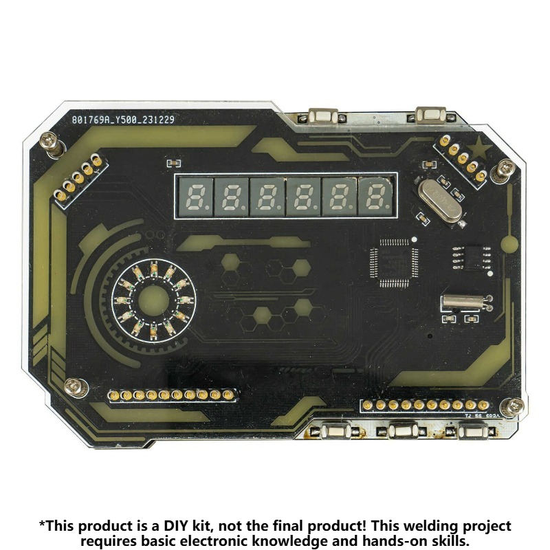 Set Jam Meja DIY Jam Digital K - Diy Electronics Table ulasan dan harga
