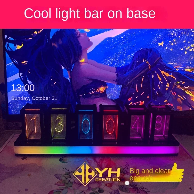 Jam Meja Led Digital Desktop s - Diy Electronics Table ulasan dan harga