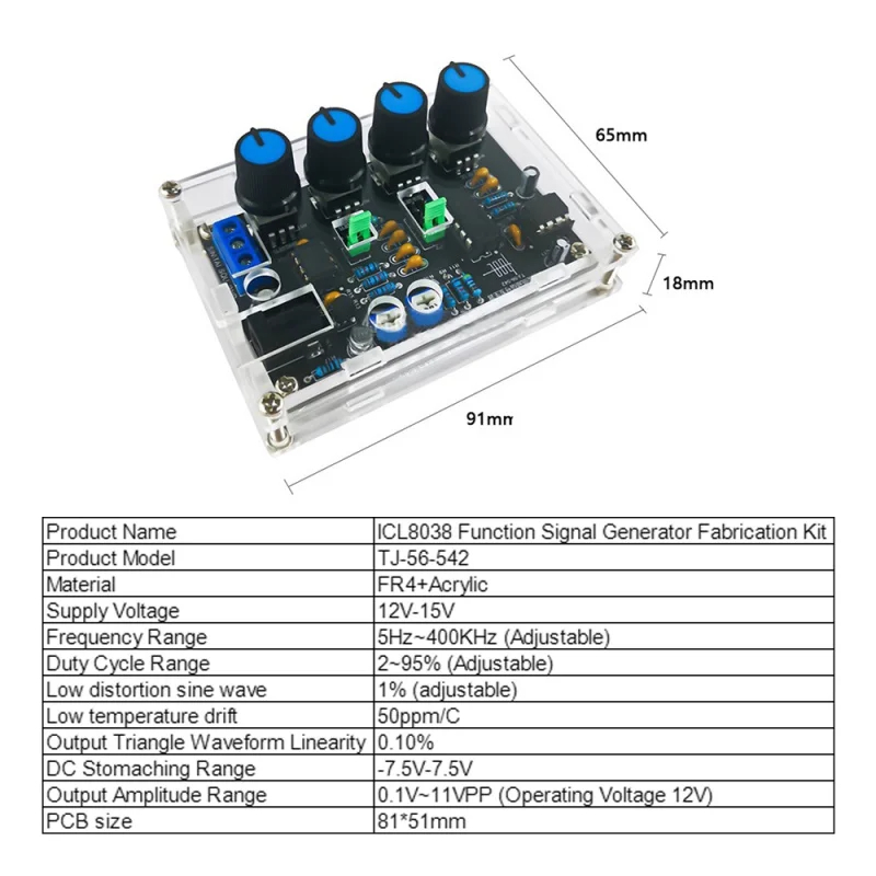 DIY ICL8038 Generator Sinyal F - Smd Solder Paste ulasan dan harga