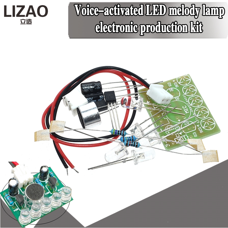 Lampu Melodi Kontrol Suara LIZ - Interesting Diy Electronics Projects ulasan dan harga