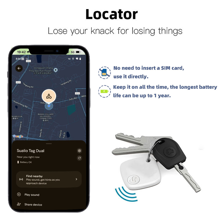Perangkat Pelacak Mini Bluetoo - Diy Home Electronics ulasan dan harga